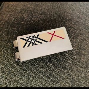 Burberry money clip